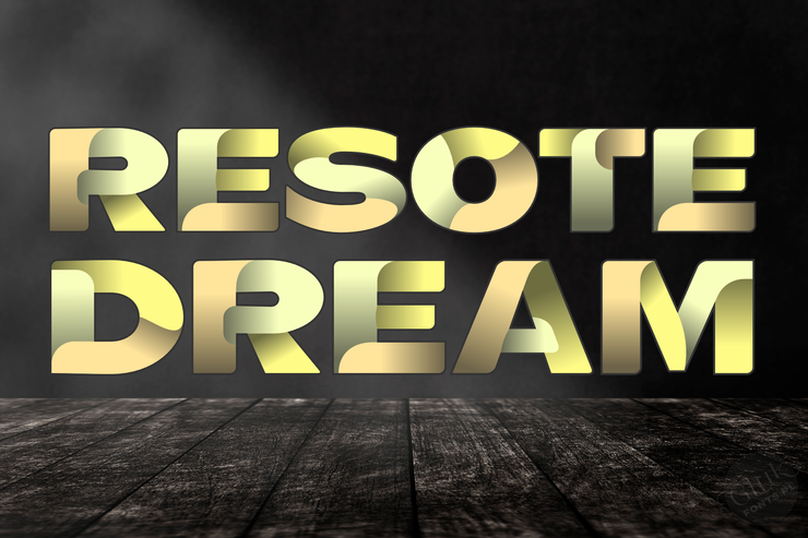 ResotE Dream字体 6