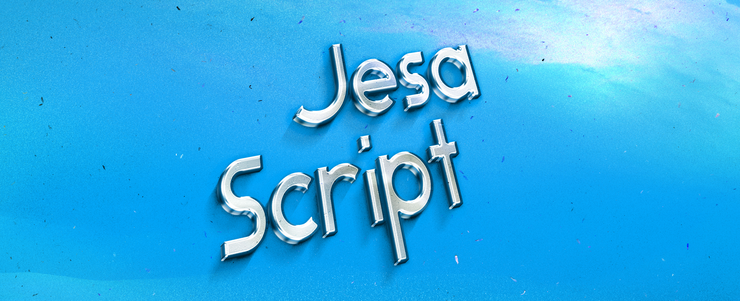 Jesa Script字体 1