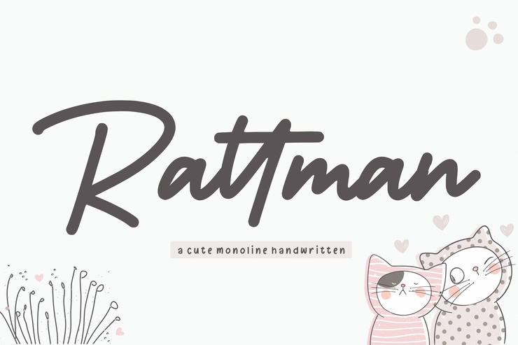 Rattman字体 1