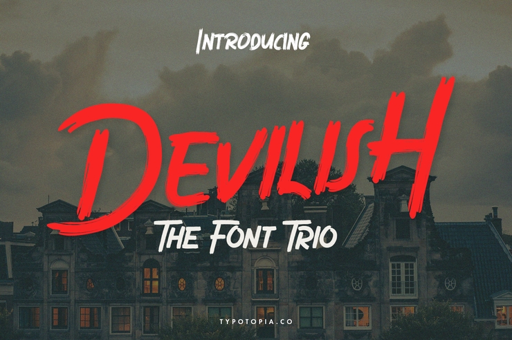 Devilish字体 6