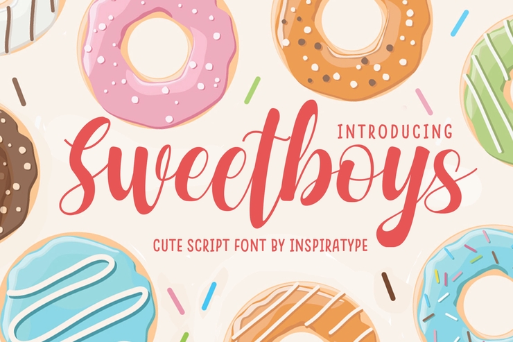 Sweetboys字体 2