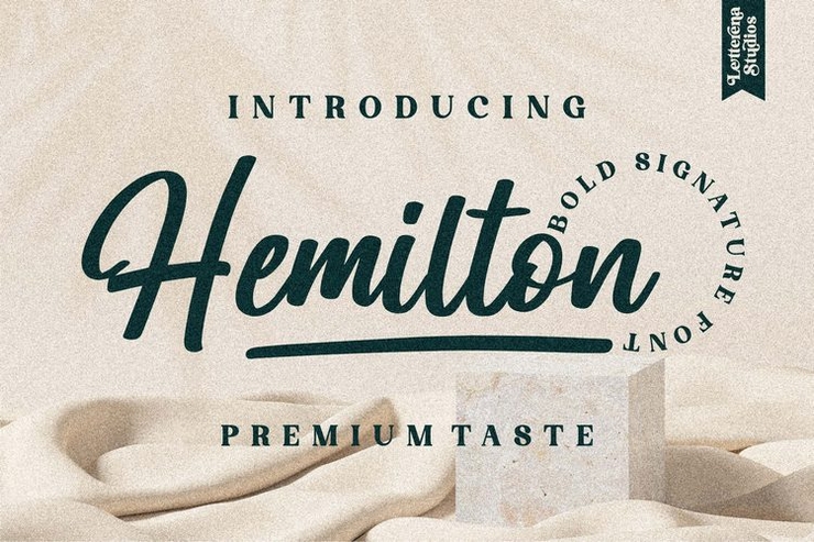 Hemilton字体 9