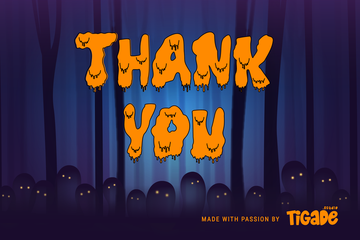 Horror Night Drip字体 5