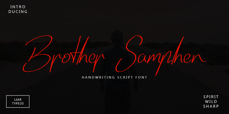 Brother Samphen字体 6