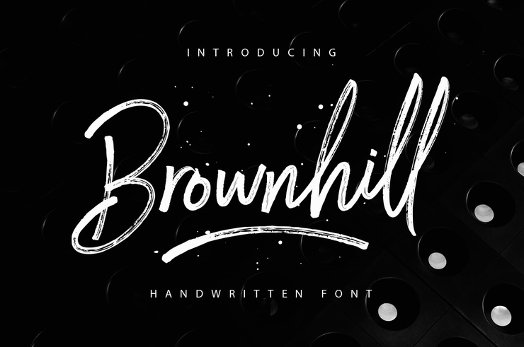 Brownhill Script字体 1