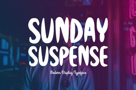 Sunday Suspense字体 3