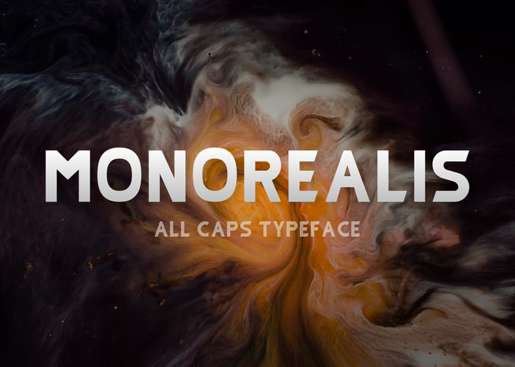 Monorealis字体 4