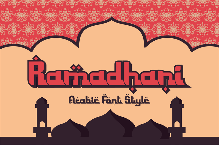 Ramadhani字体 1