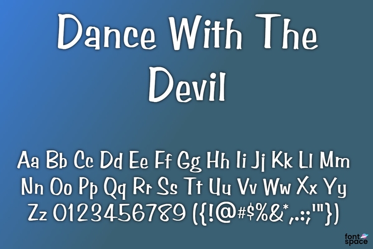 Dance With The Devil字体 1