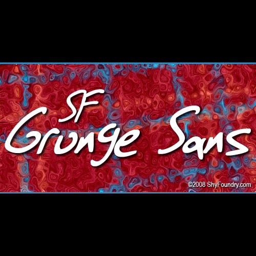 SF Grunge Sans字体 1