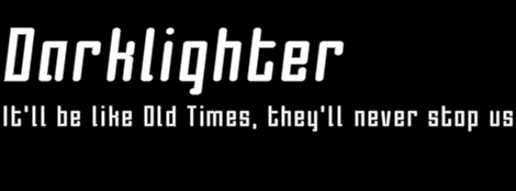 Darklighter字体 3