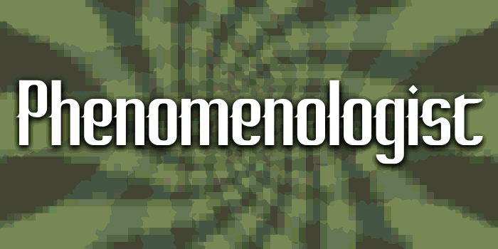 Phenomenologist字体 2