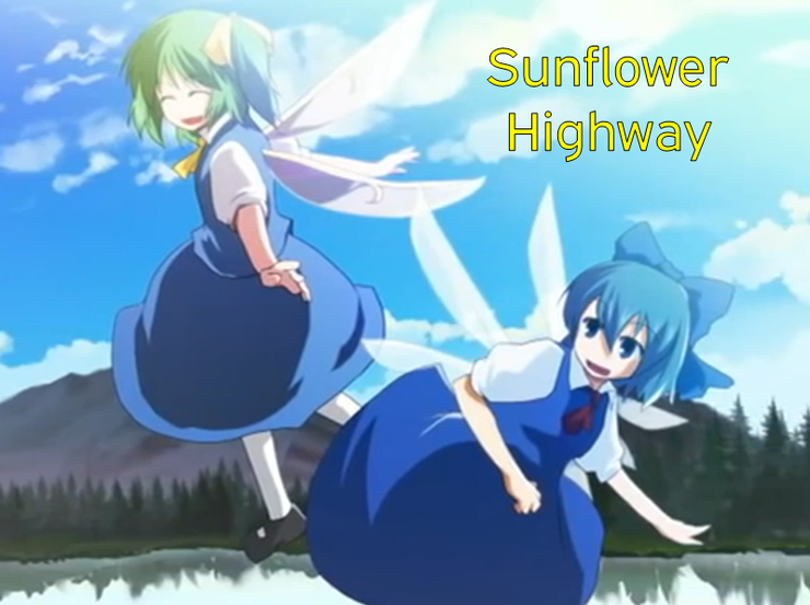 Sunflower Highway字体 1