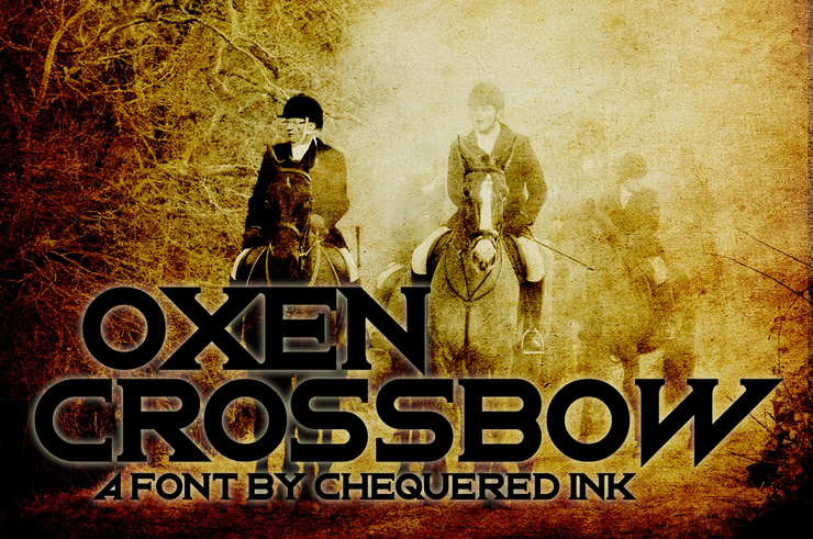 Oxen Crossbow字体 1