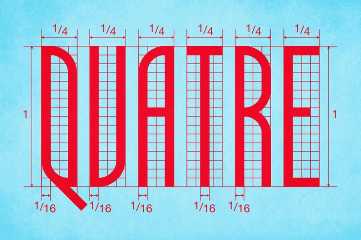 Quatre Quarts字体 5
