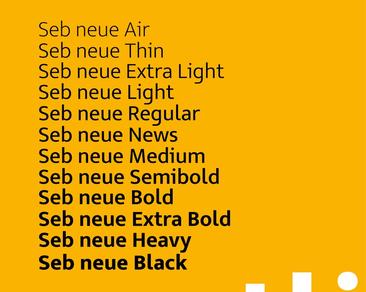 Seb Neue字体 1