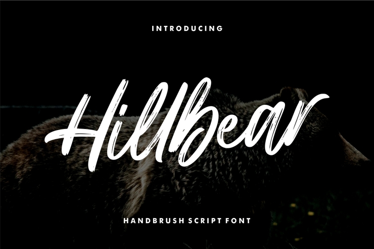 Hillbear字体 8