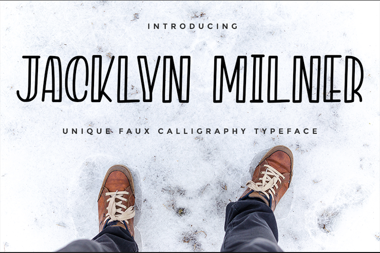 Jacklyn Milner字体 1