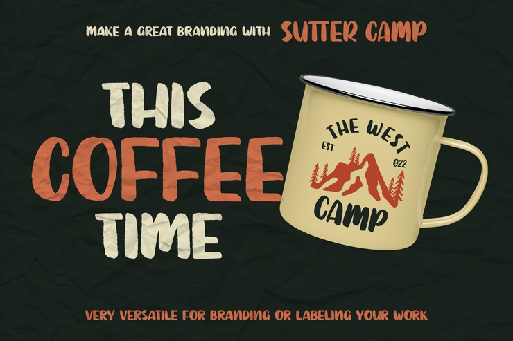 Sutter Camp字体 9