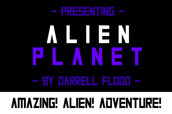 Alien Planet字体 1