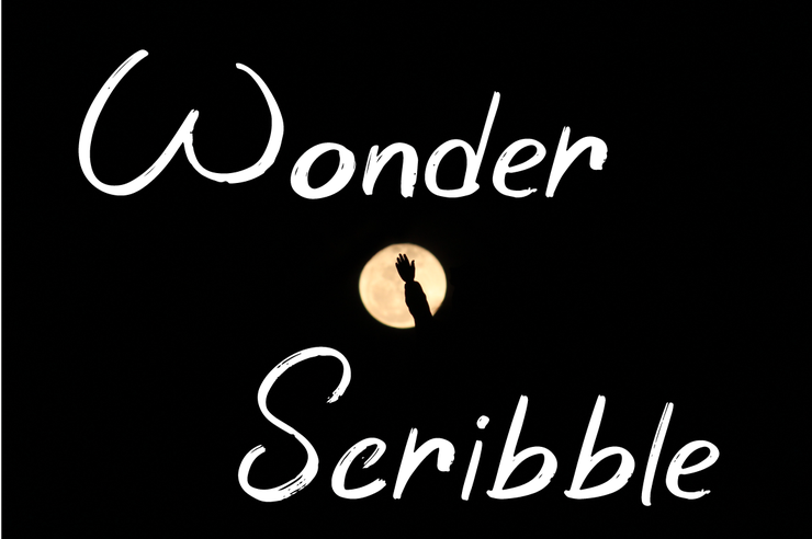 Wonder Scribble字体 1