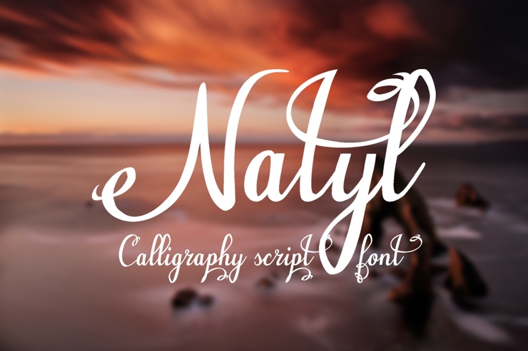 Natyl字体 1