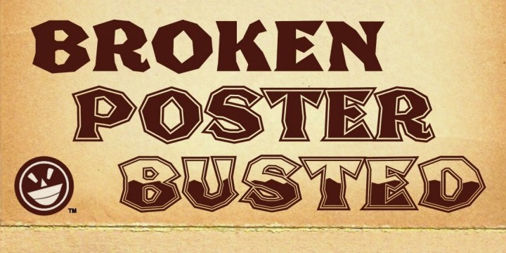 Broken Poster字体 1