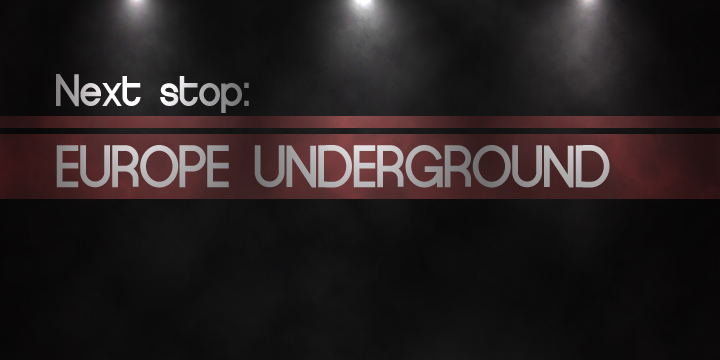 Europe Underground字体 3
