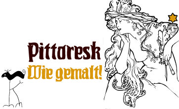 PittoresqJugendstil字体 1