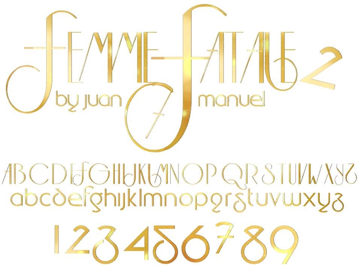 FEMME 2字体 1
