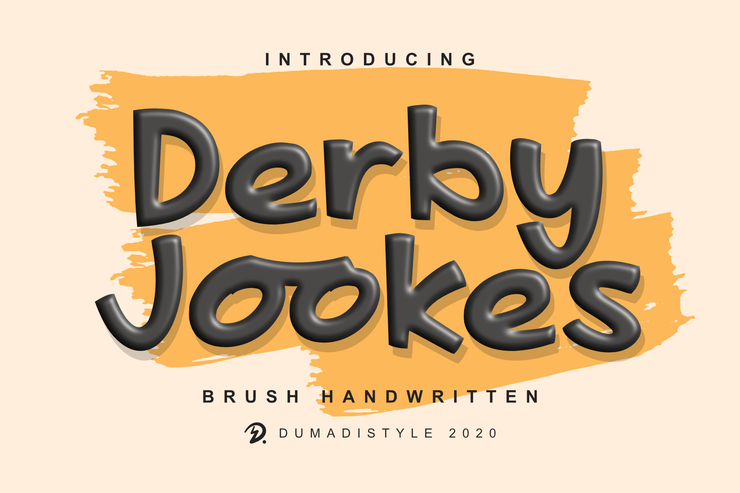 Derby Jookes字体 8