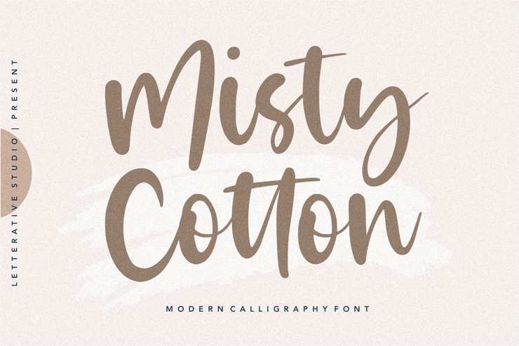 Misty Cotton字体 1