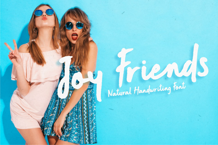 Joy Friends字体 1
