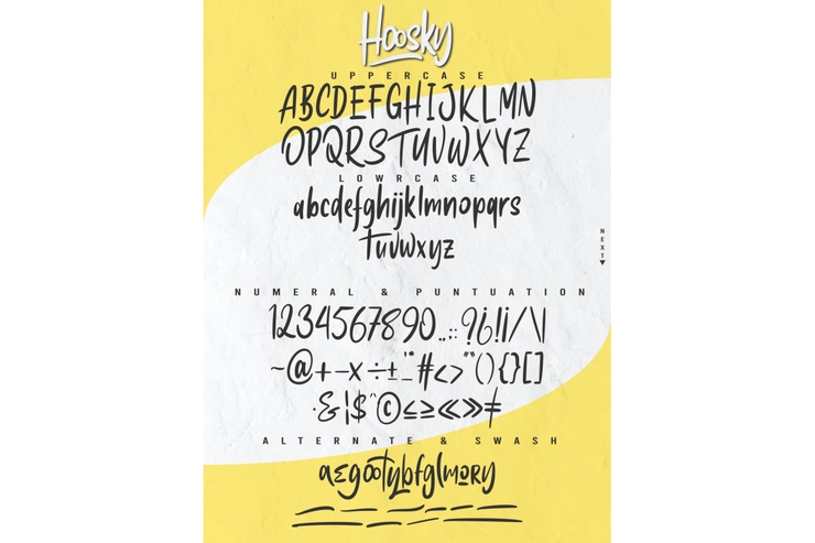 Hoosky字体 4