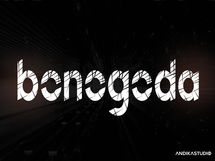 Bonogada字体 1