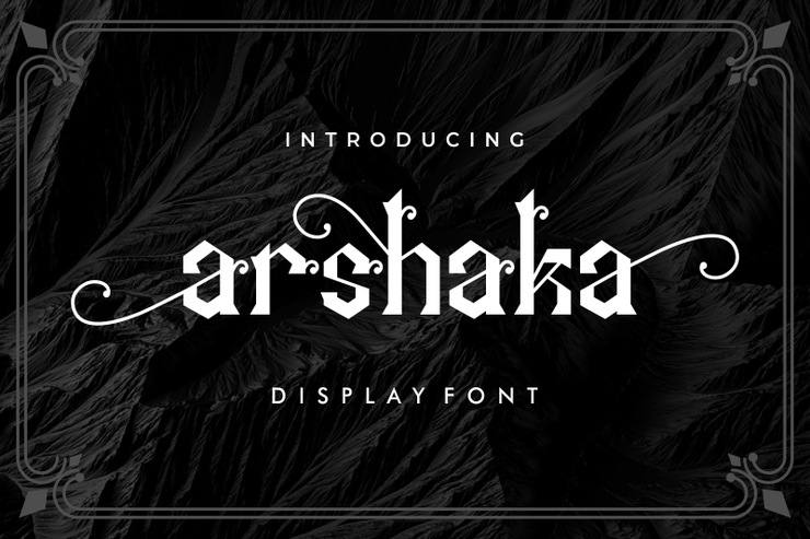 Arshaka字体 1