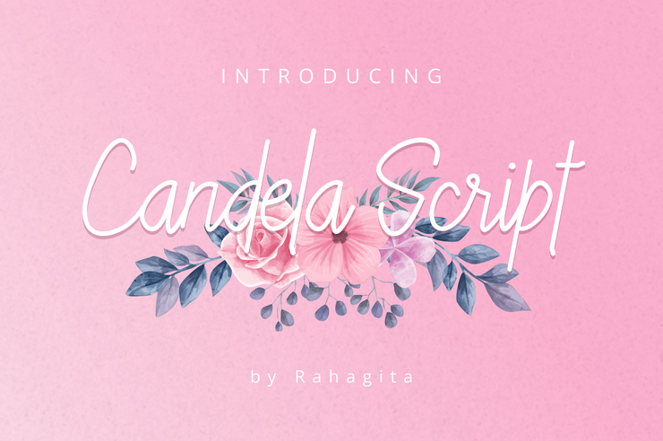 Candela Script字体 1