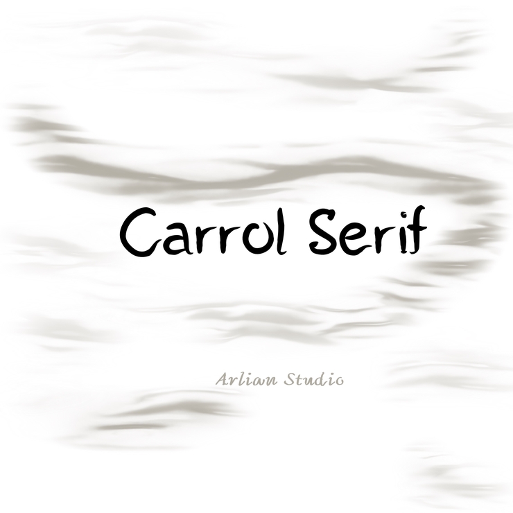 Carrol Serif字体 1