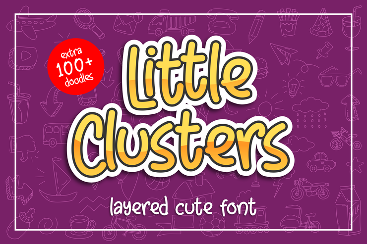 Little Clusters字体 2