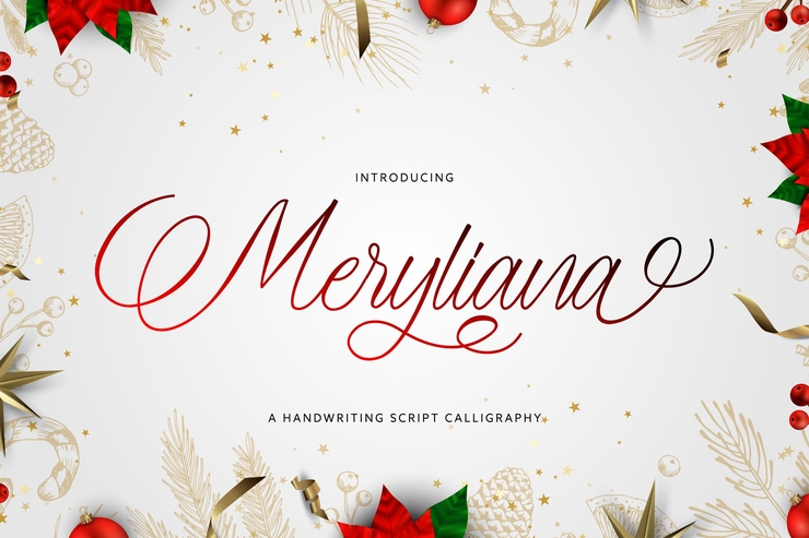 Meryliana字体 1