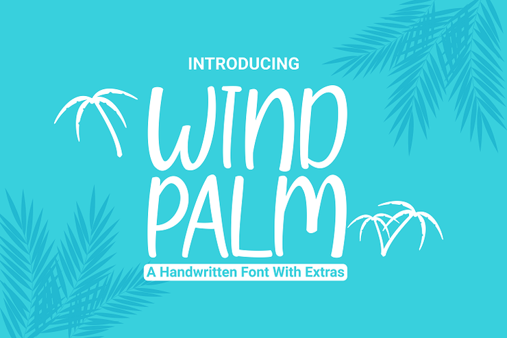 Wind Palm字体 1