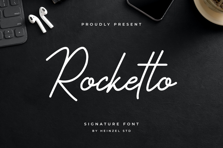 Rocketto字体 3