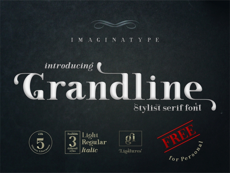 Grandline字体 1