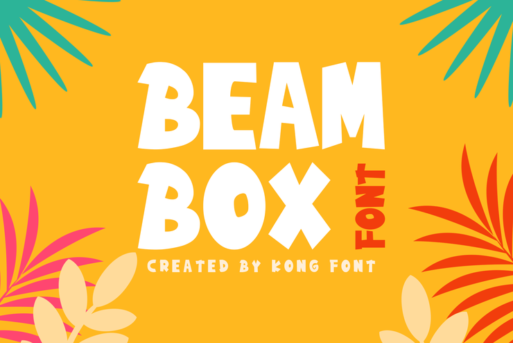 Beam Box字体 1