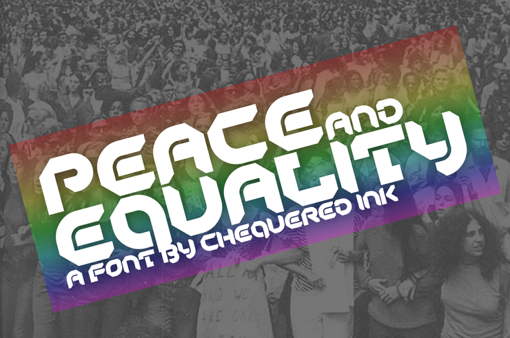 Peace And Equality字体 1