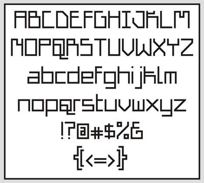 Pesagi Kuru字体 1