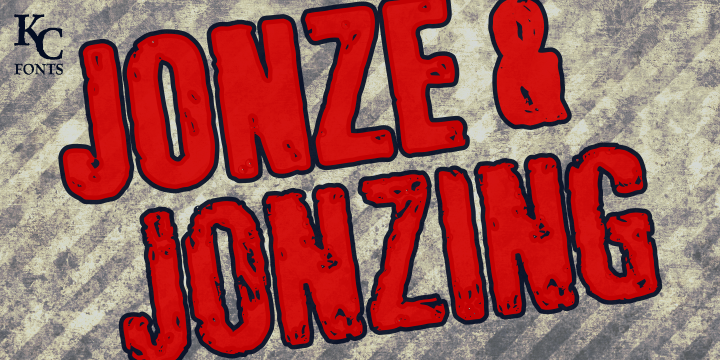 Jonze & Jonzing字体 1