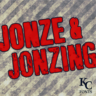 Jonze & Jonzing字体 2