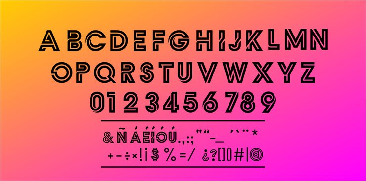 Zilap Monograma字体 2