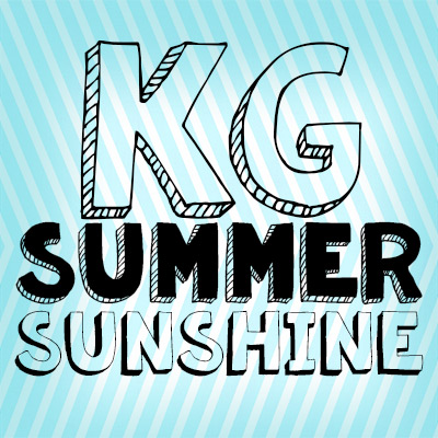 KG Summer Sunshine字体 2